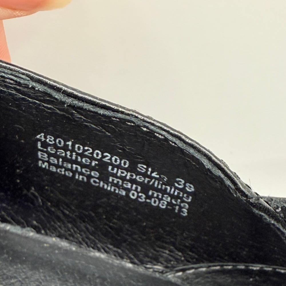 Dansko Black Mary Jane Flats - Picture 7 of 8